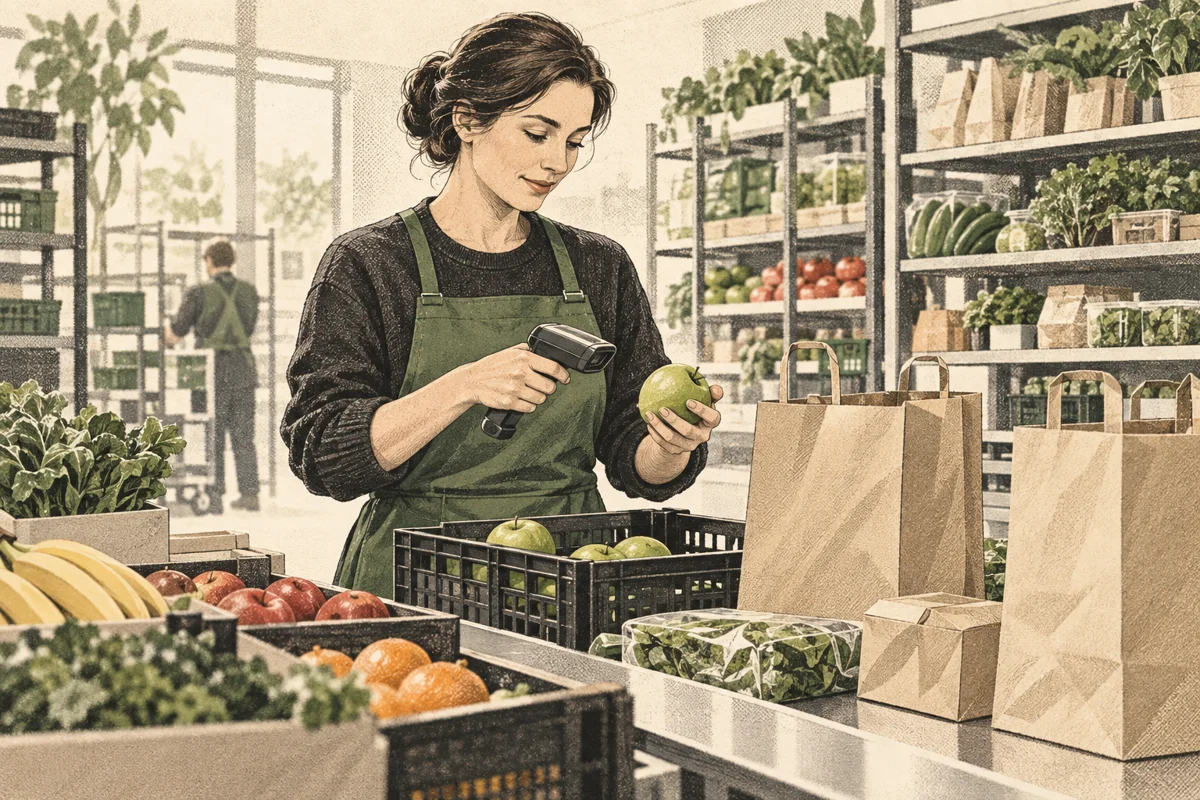 Сборка и проверка продуктовых заказов